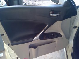 2009 LEXUS IS250, WHITE, 2.5L, AT.   Z26280